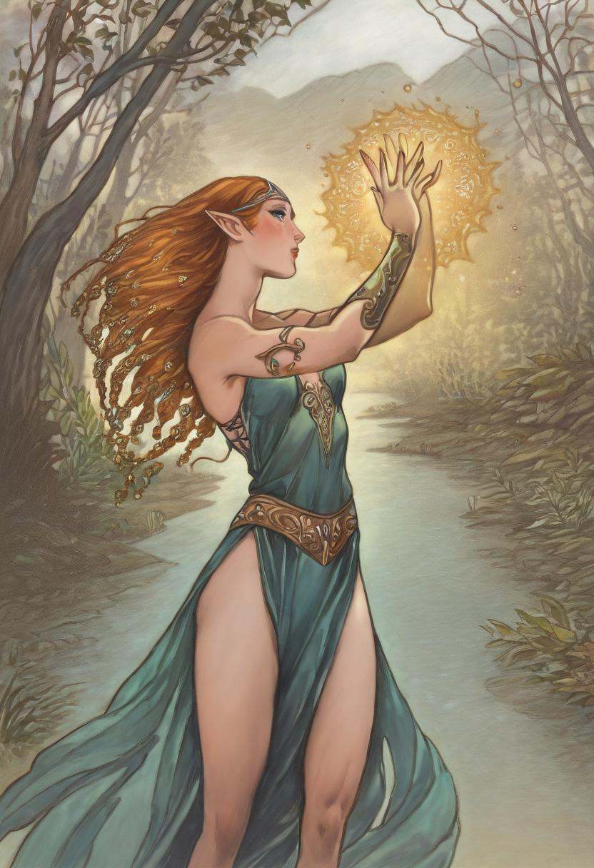 by_rebecca,  fantasy art,  1girl on Tensor.Art