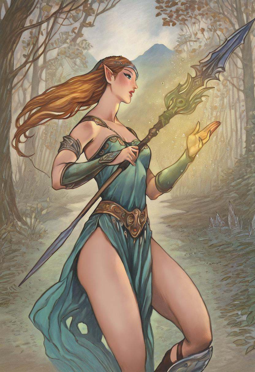 by_rebecca,  fantasy art,  1girl on Tensor.Art
