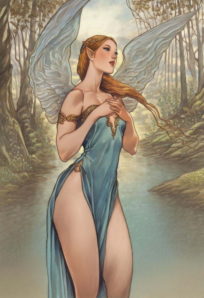 by_rebecca,  fantasy art,  1girl on Tensor.Art