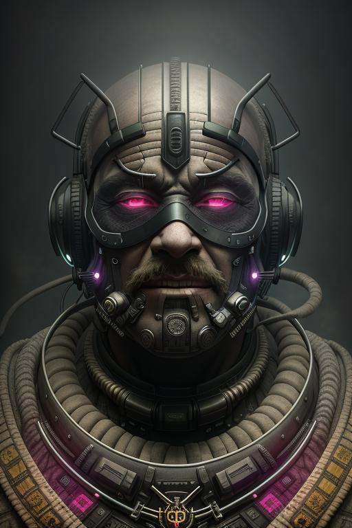 dystopianx style,  a portrait of a laughing,  toxic on Tensor.Art