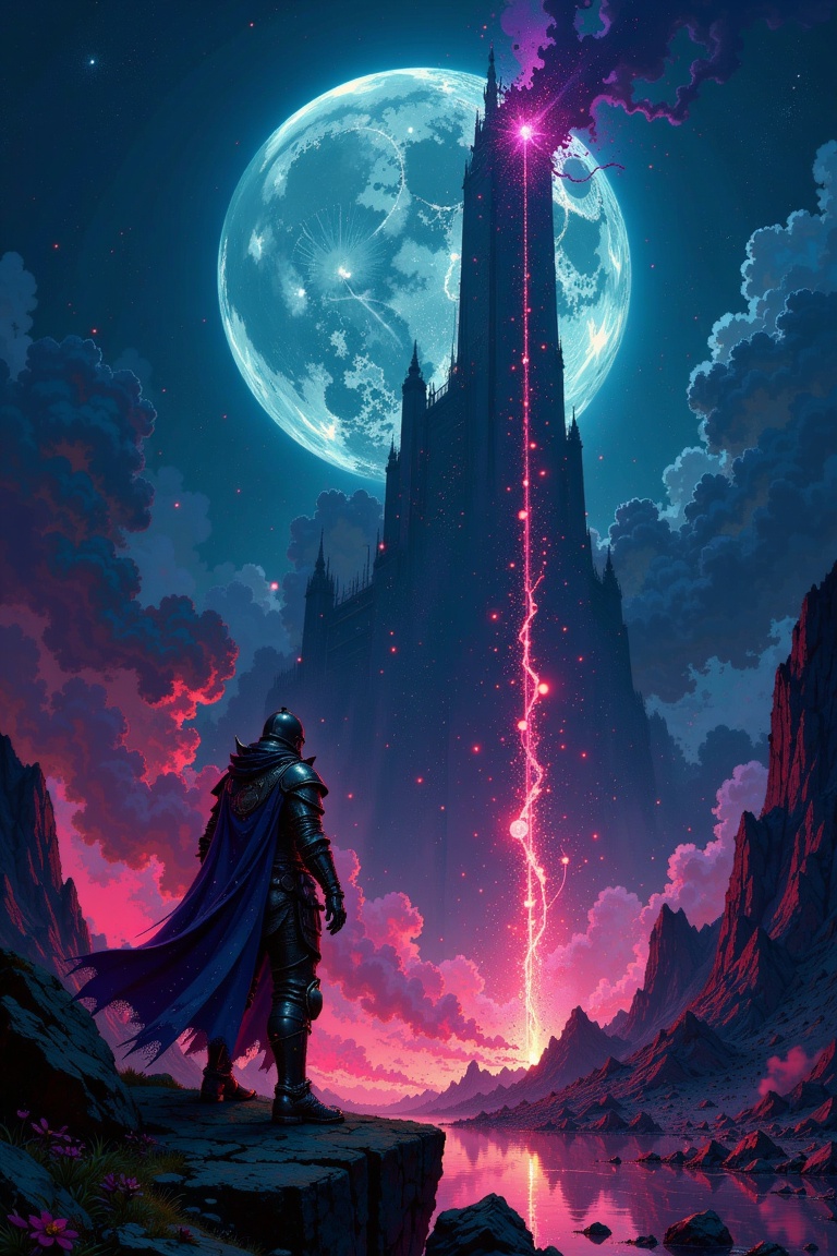 famous artwork,  masterwork sci-fi painting,  highly aesthetic on Tensor.Art