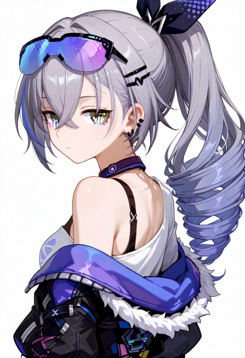 1girl,  silver wolf \(honkai: star rail\),  honkai: star rail on Tensor.Art