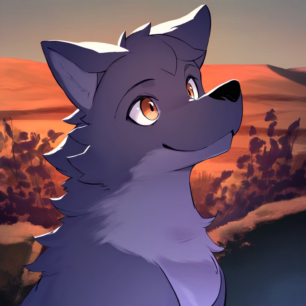 yurari yr,  mammal,  canid on Tensor.Art