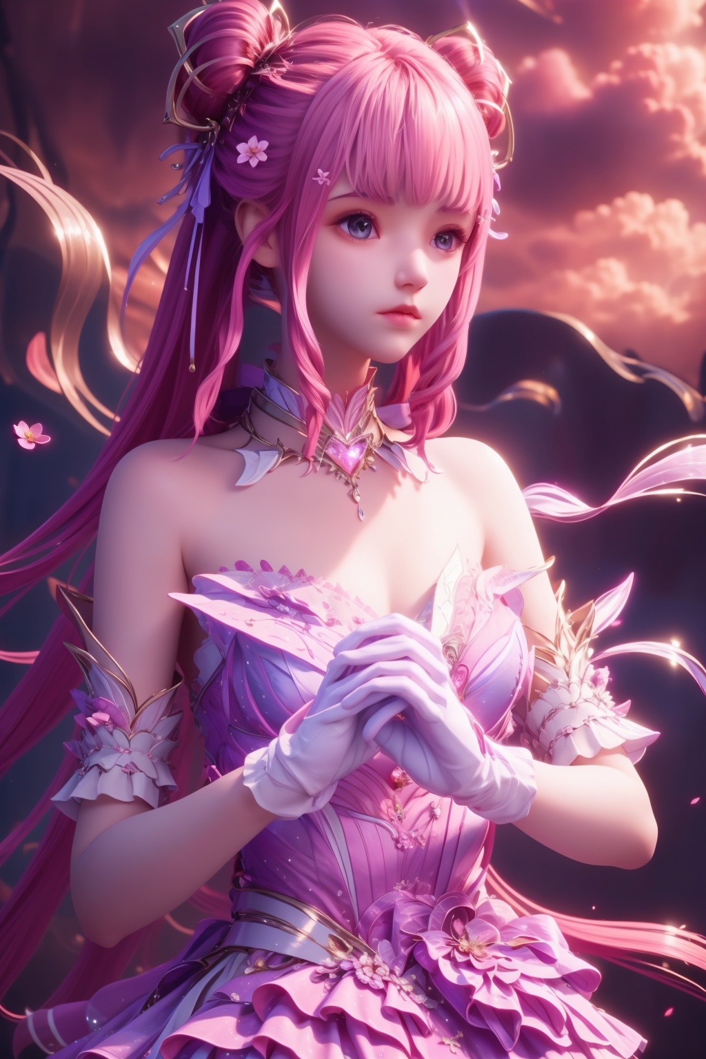 1girl,  solo,  long hair on Tensor.Art