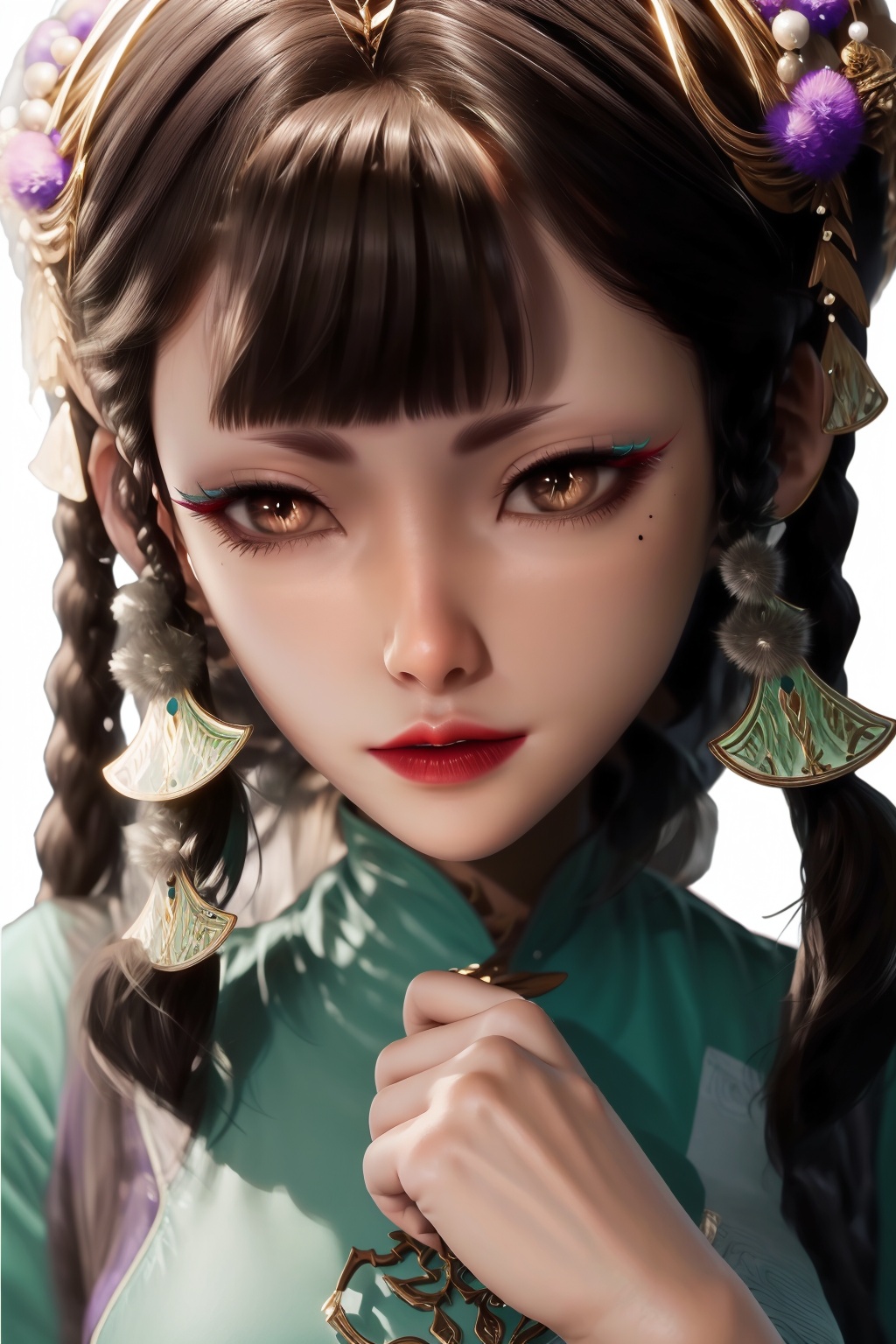 1girl,  solo,  long hair on Tensor.Art