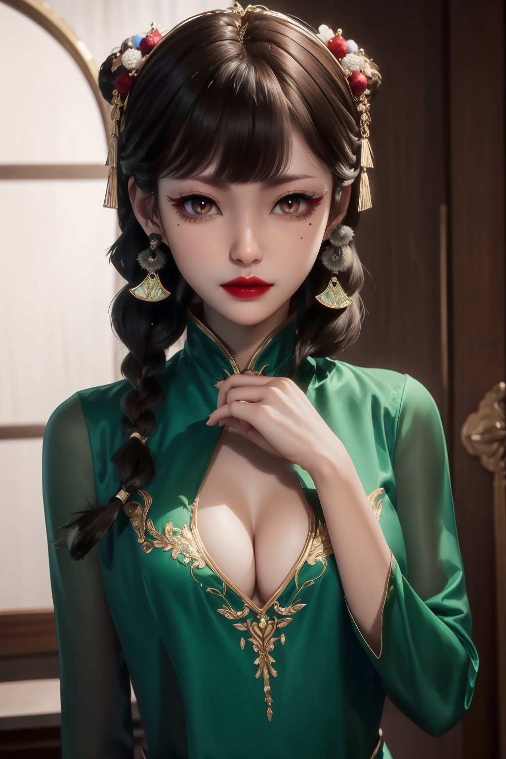 1girl,  solo,  long hair on Tensor.Art