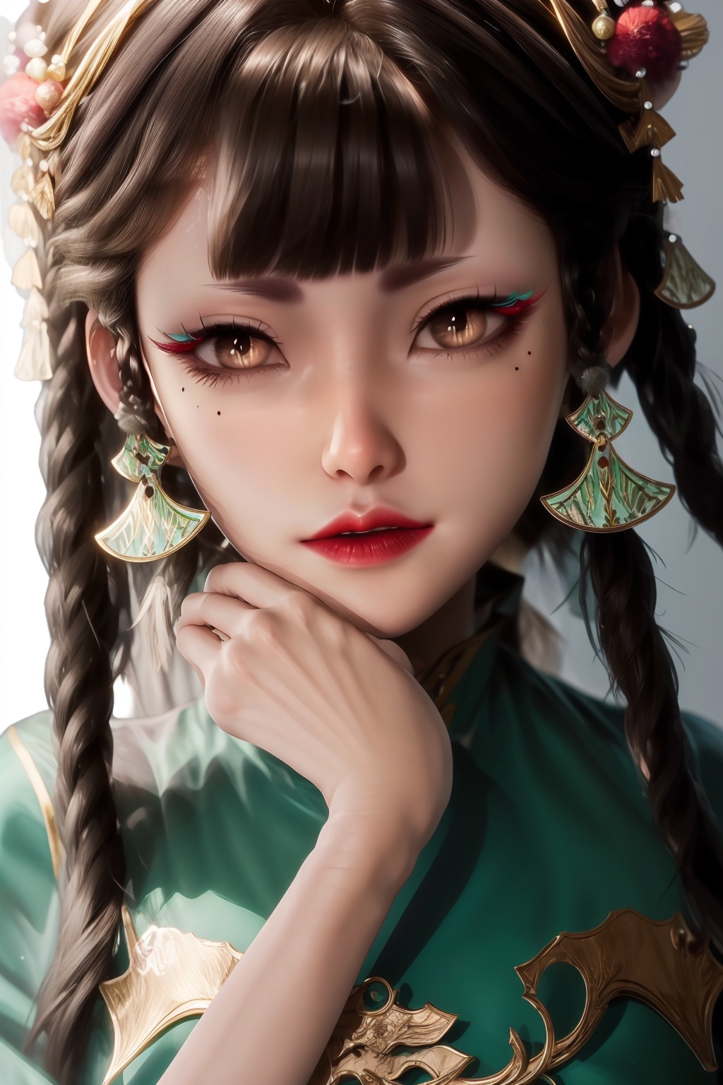 1girl,  solo,  long hair on Tensor.Art