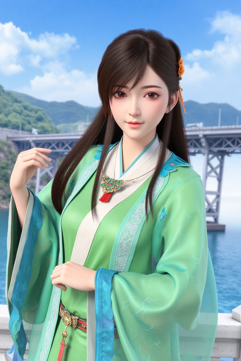 1girl,  solo,  long hair on Tensor.Art