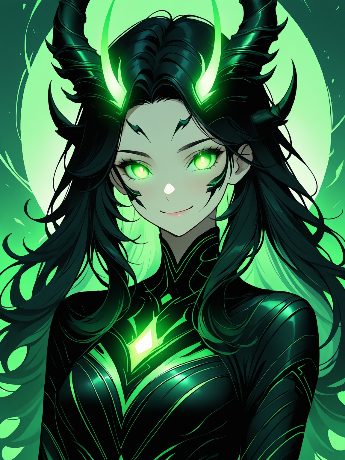 1girl,  solo,  long hair on Tensor.Art