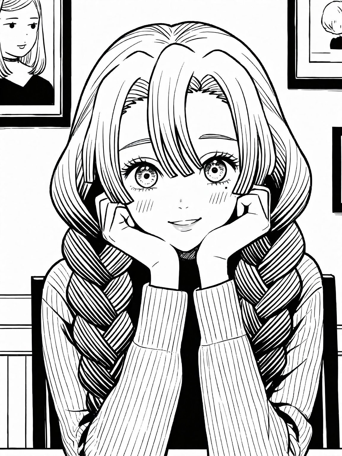 1girl,  solo,  long hair on Tensor.Art