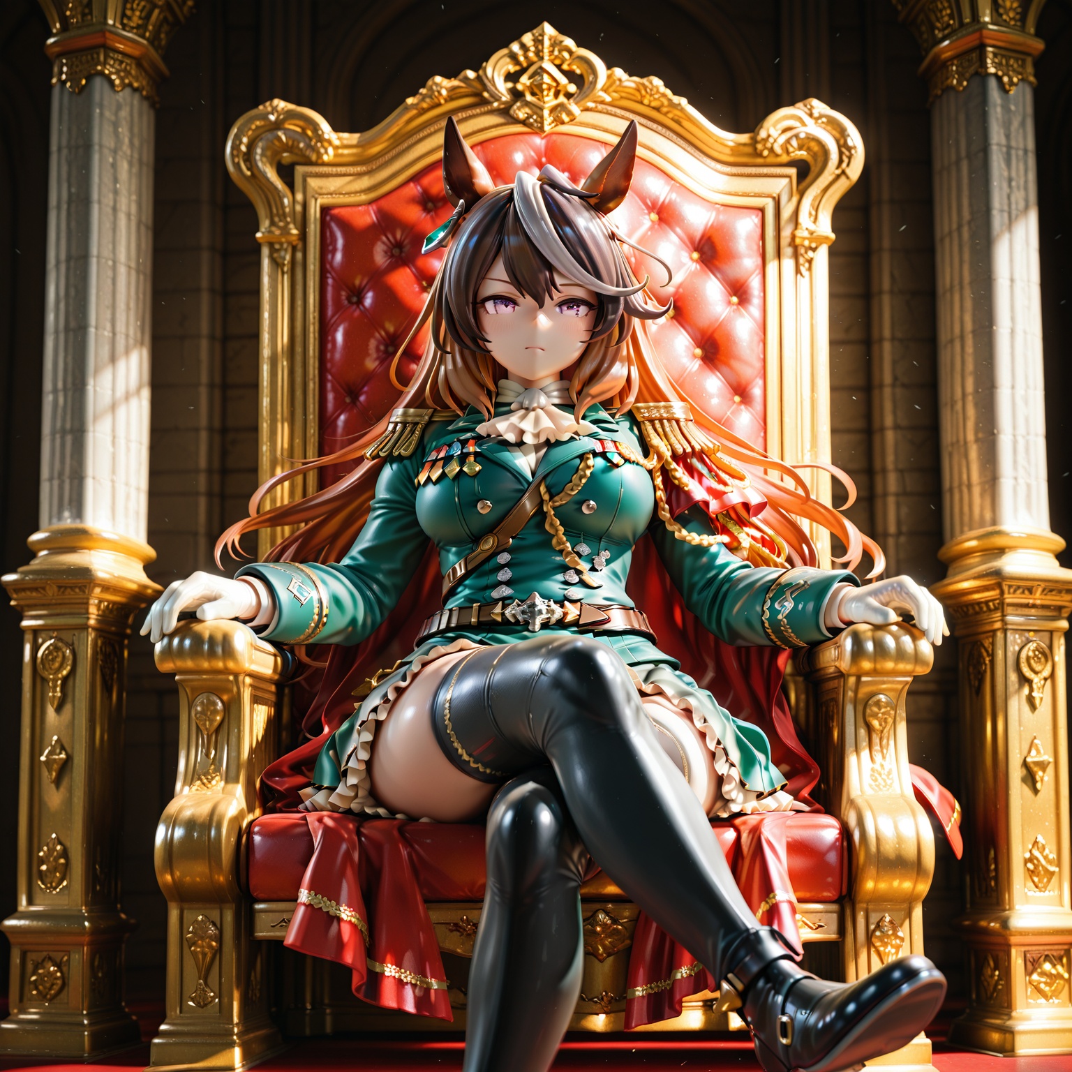 masterpiece,  best quality,  symboli rudolf \(umamusume\) on Tensor.Art