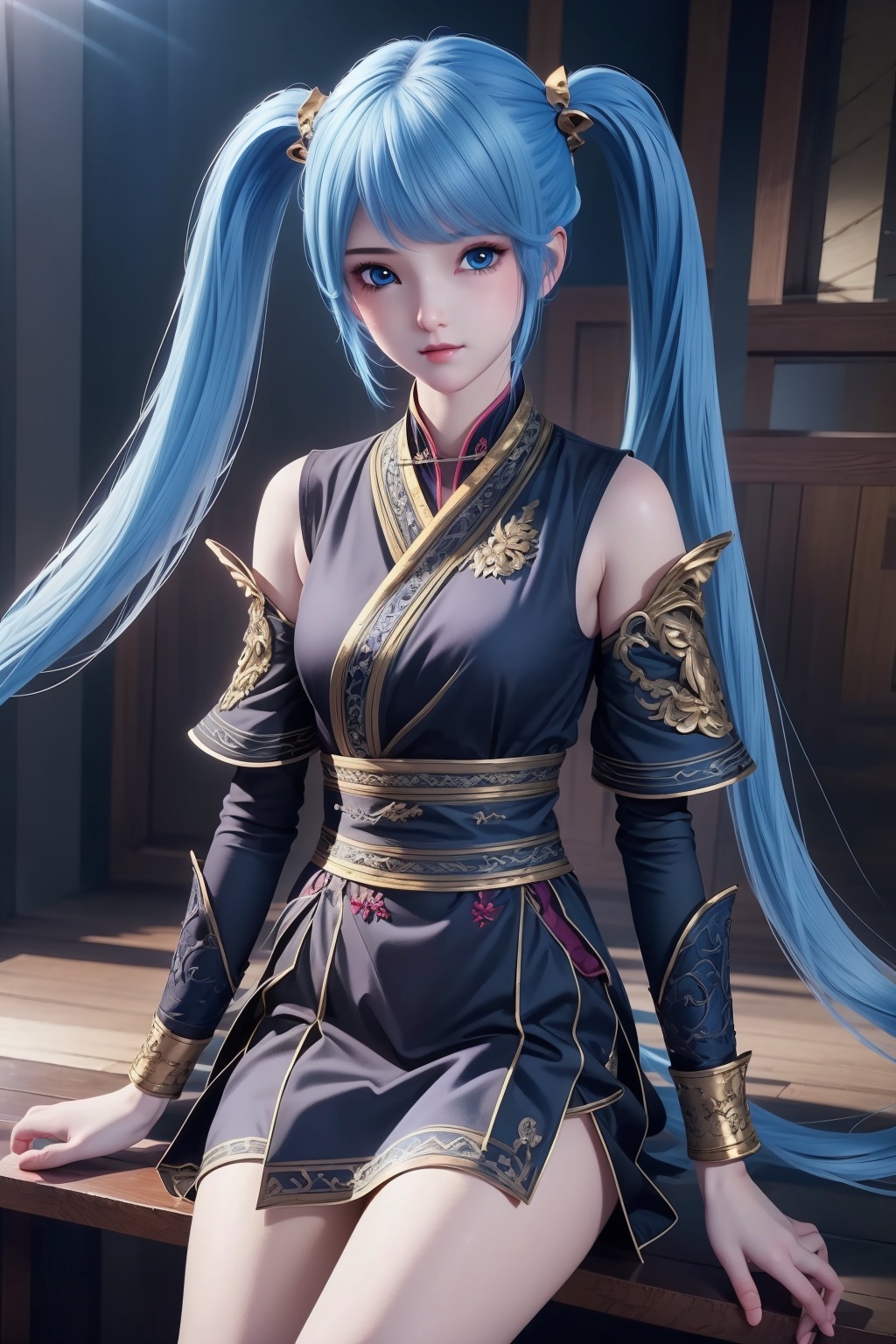 1girl,  solo,  long hair on Tensor.Art