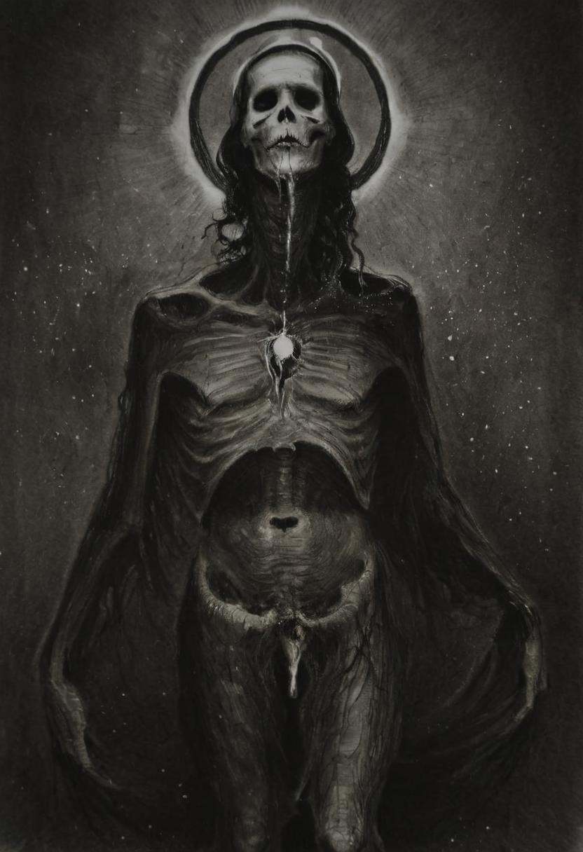 astonishing gloomy art made mainly of shadows and lighting,  forming monoxxdr4ws,  A dark on Tensor.Art