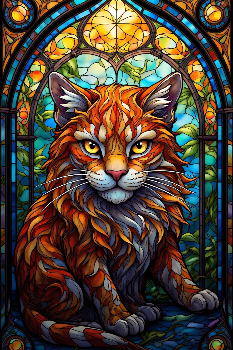looking at viewer,  yellow eyes,  no humans on Tensor.Art