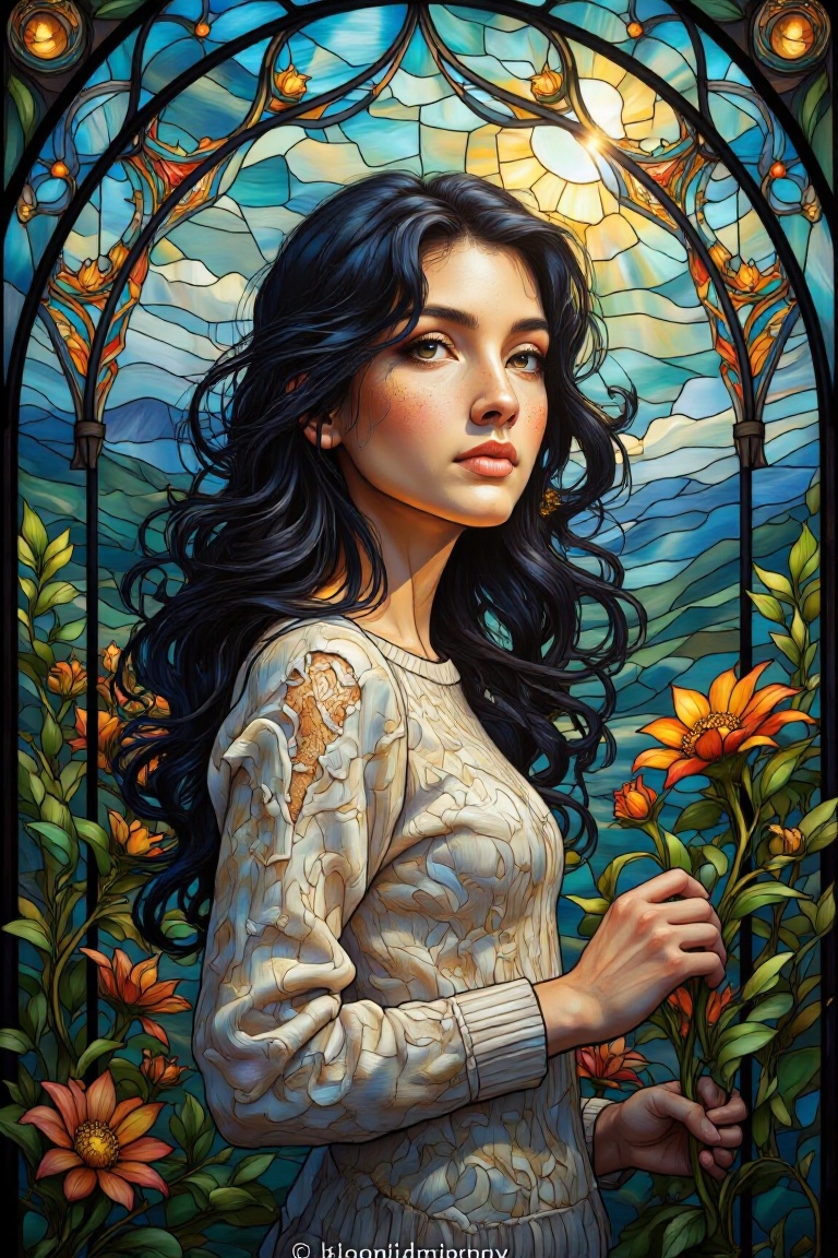 1girl,  solo,  long hair on Tensor.Art