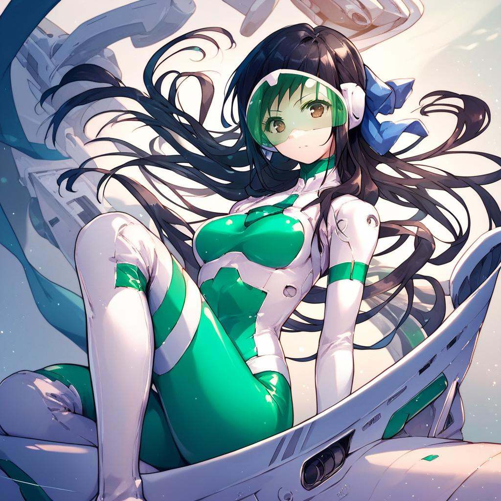Houoin Miabi,  Star emerald,  black hair on Tensor.Art
