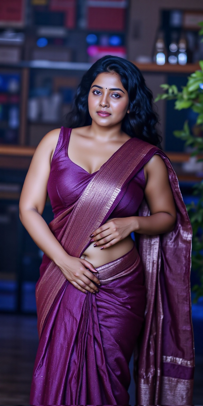 Create text "ONAM" ,  a music video Poster ,  A CUTE TRADITIONAL MALLU BEAUTY on Tensor.Art