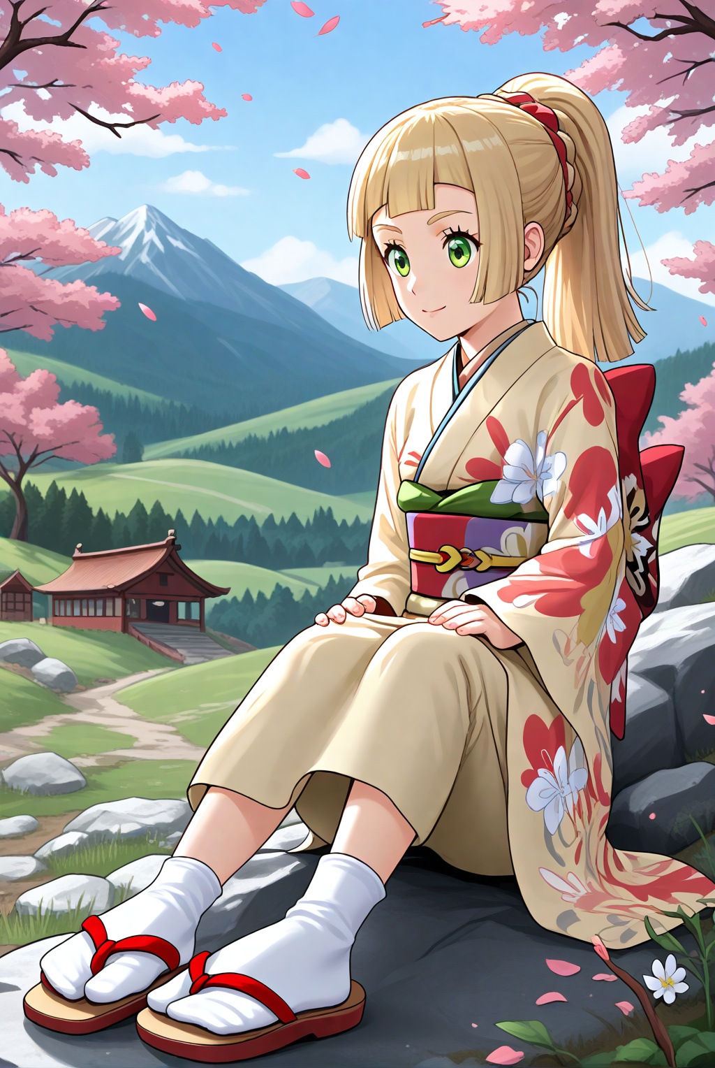 1girl,  solo,  sitting on Tensor.Art