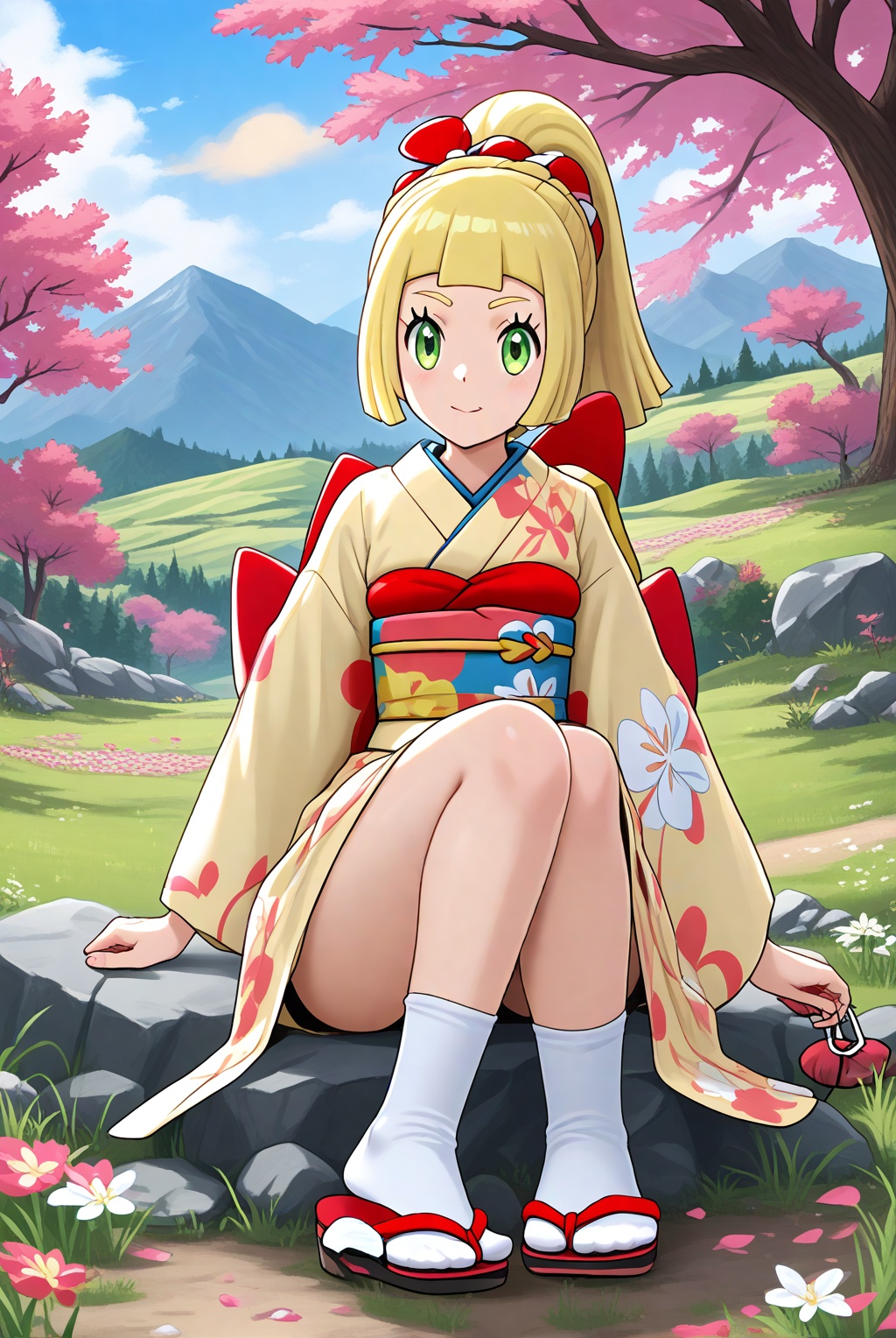 1girl,  solo,  sitting on Tensor.Art
