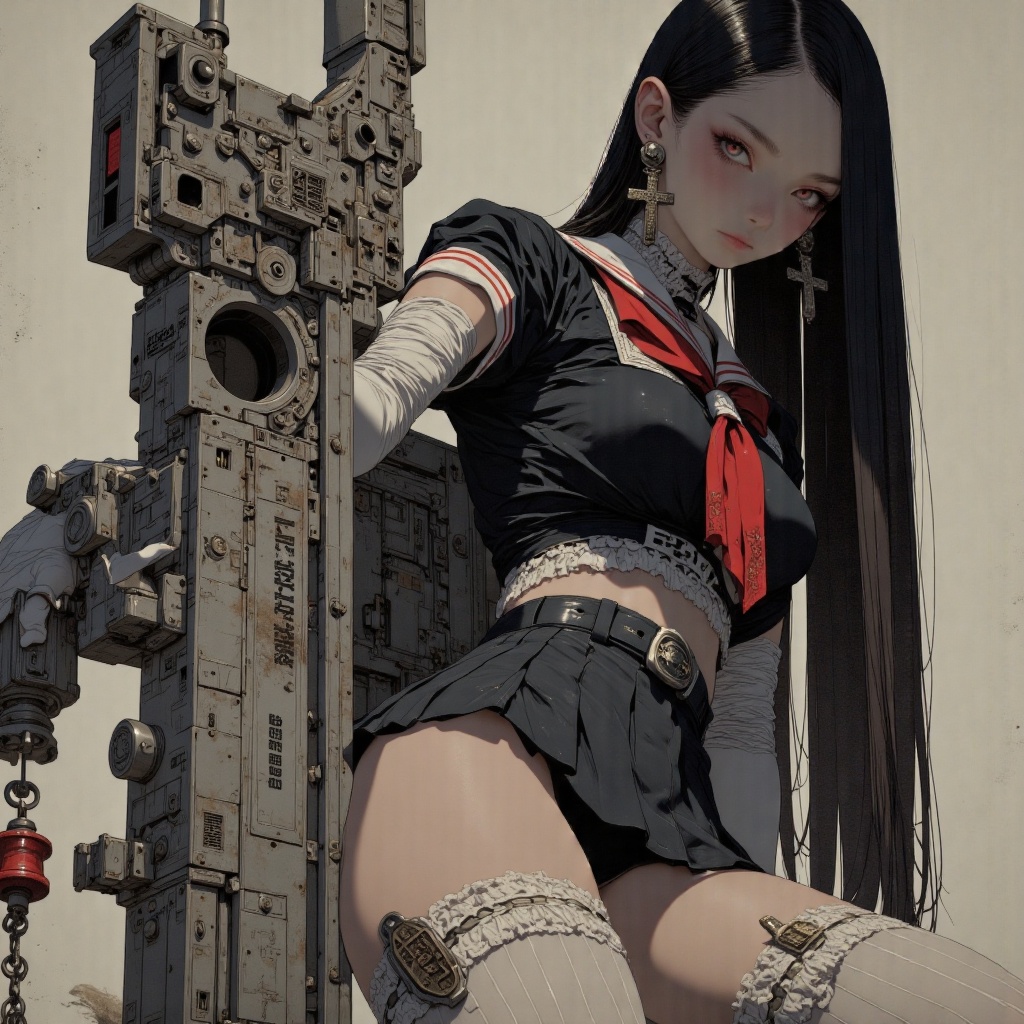 (Ultra-detailed digital art masterpiece,  retro 90s aesthetic,  inspired by Yoshiaki Kawajiri on Tensor.Art