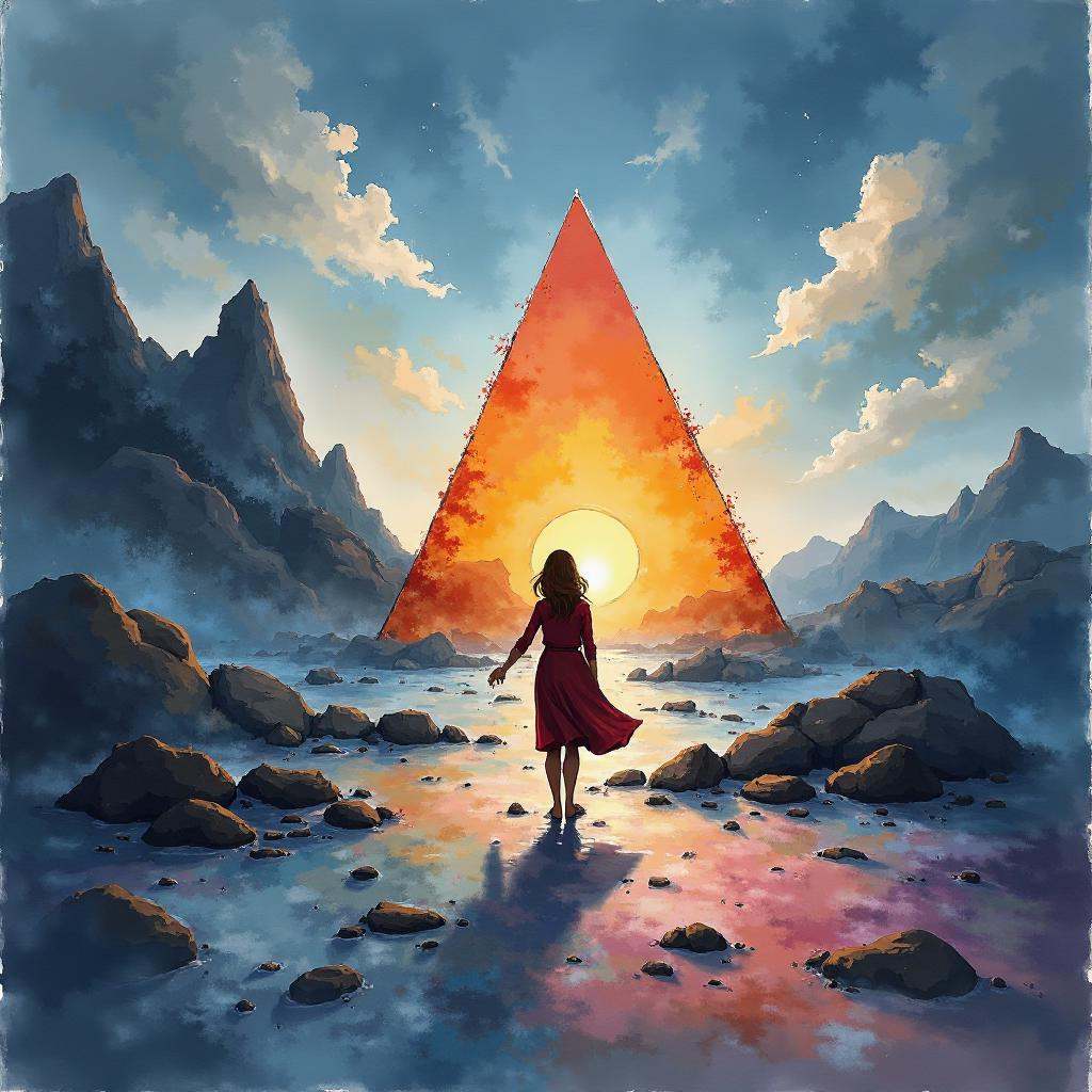 mountain scenery on Tensor.Art