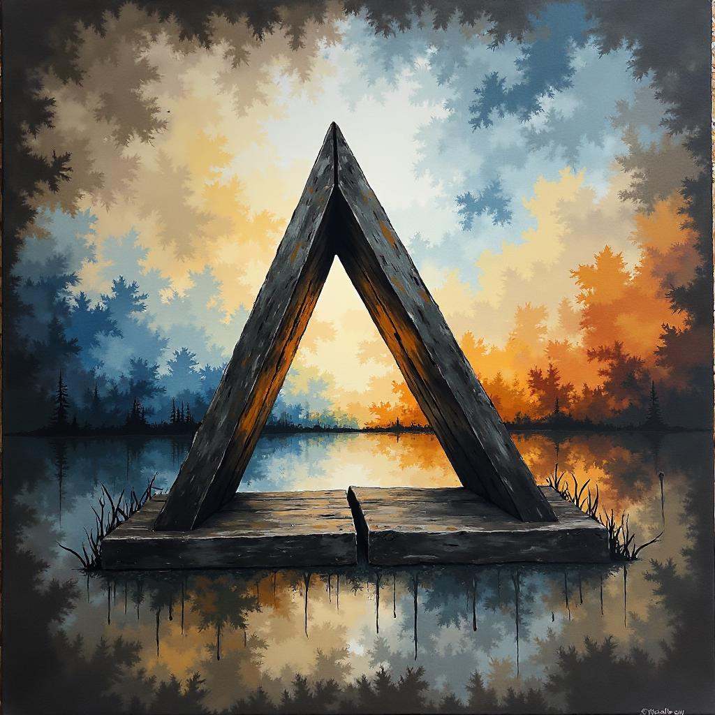 forest on a hill on Tensor.Art