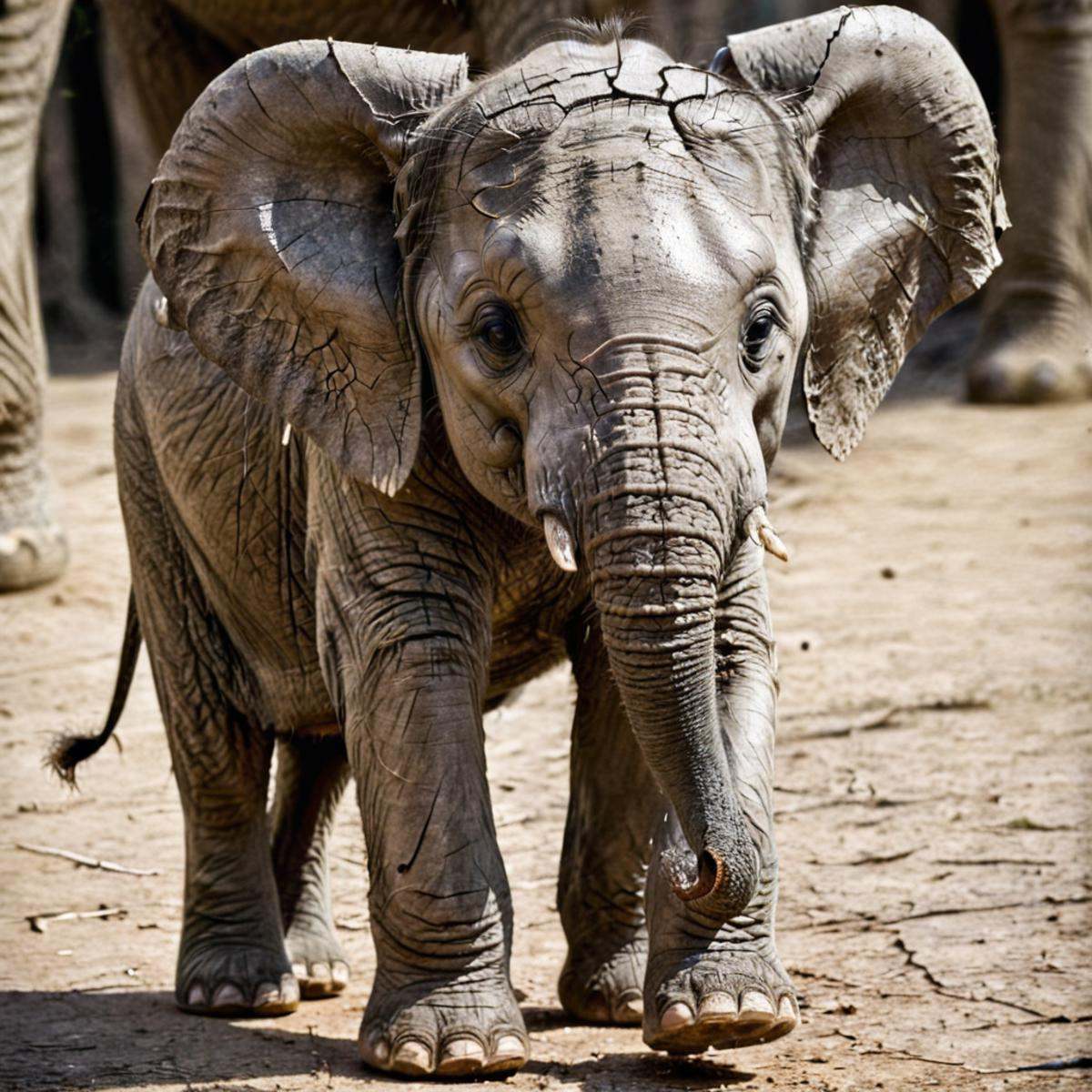 adorable elephant,  krawcked_skn on Tensor.Art