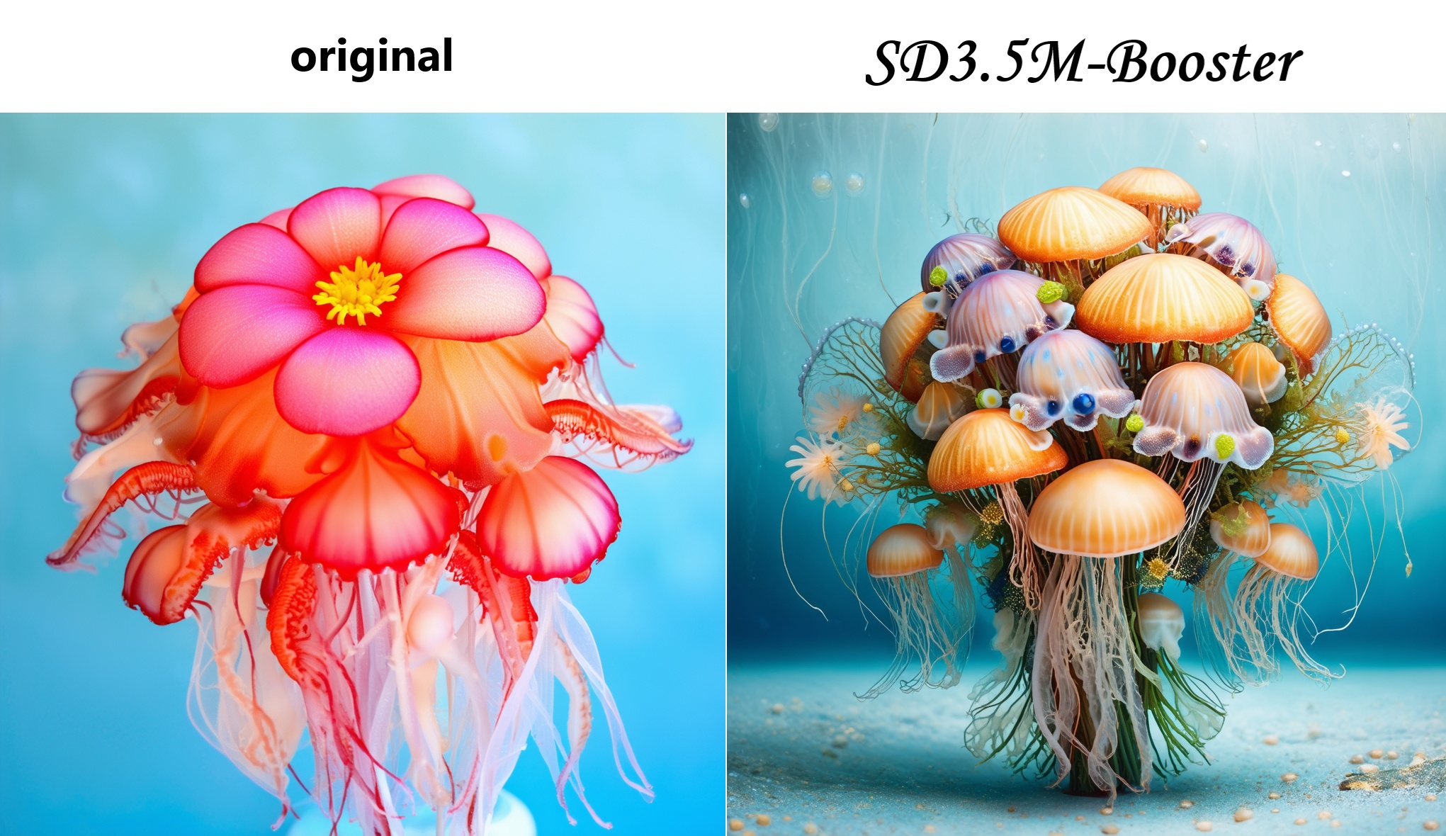 jellyfish flower bouquet on Tensor.Art