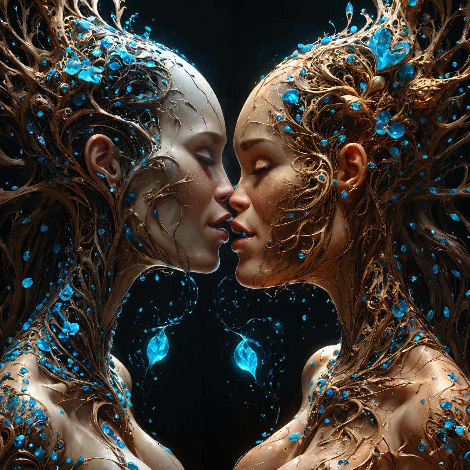 Duality of beauty and ugly,  concept art,  hyperdetailed on Tensor.Art