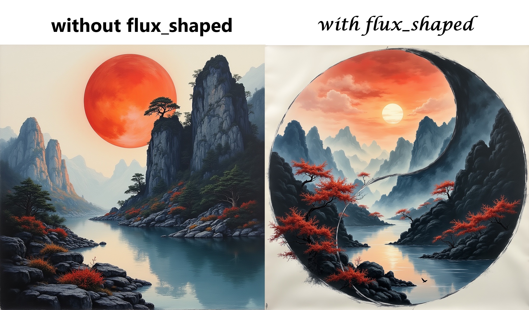 yinyang landscape on Tensor.Art