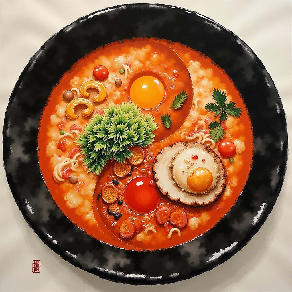 mouth watering ramen soup,  hyperdetailed on Tensor.Art