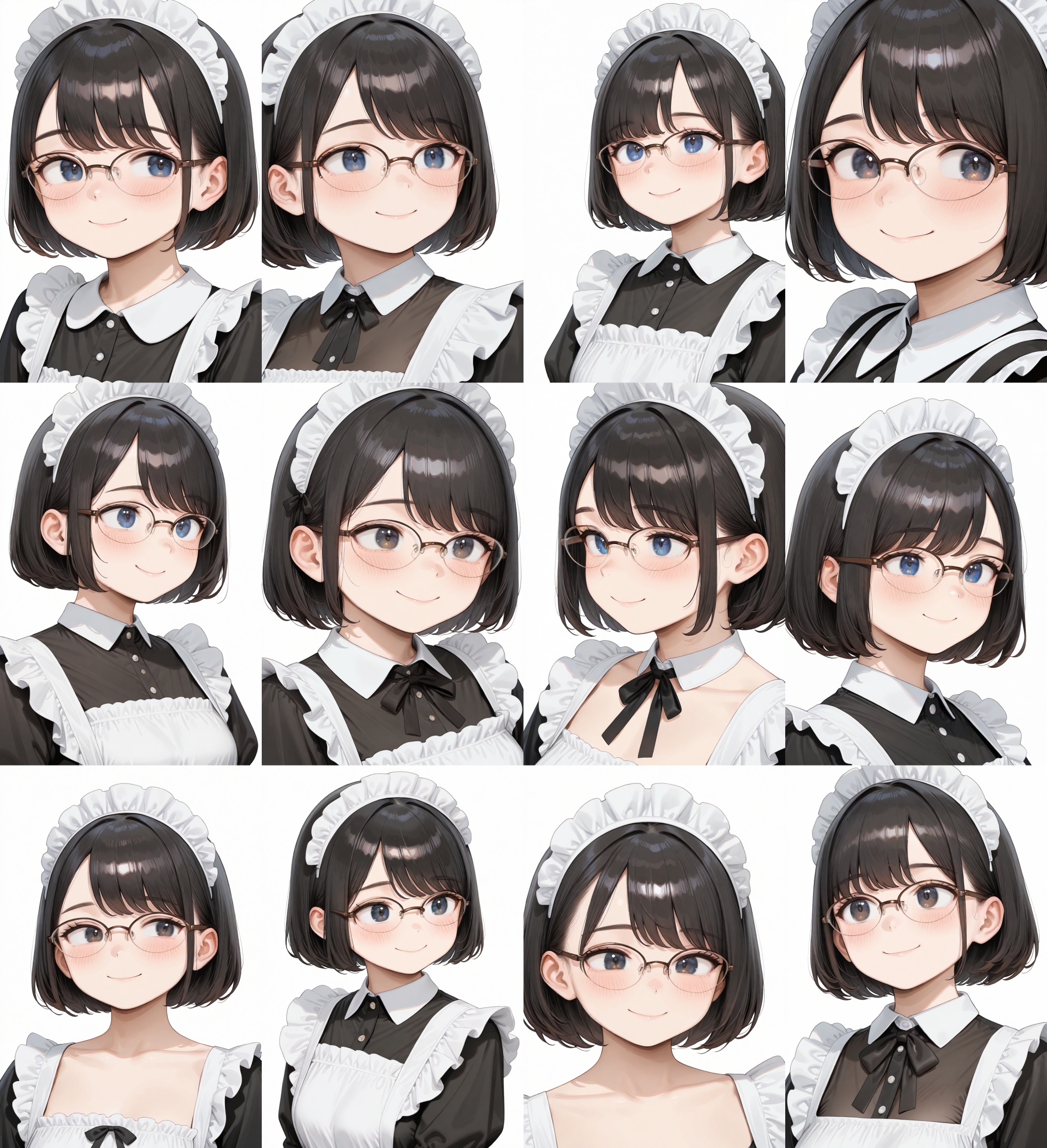 halfrim15s,  over-rim eyewear,  brown-framed eyewear on Tensor.Art