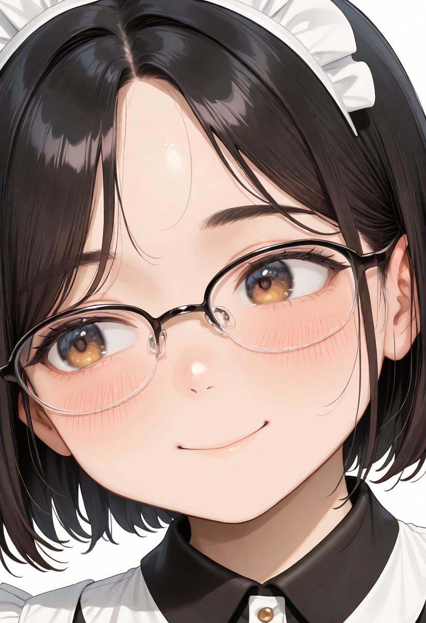 halfrim17s,  over-rim eyewear,  black-framed eyewear on Tensor.Art