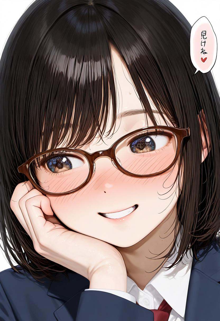 oval_cell,  glasses,  brown-framed eyewear on Tensor.Art
