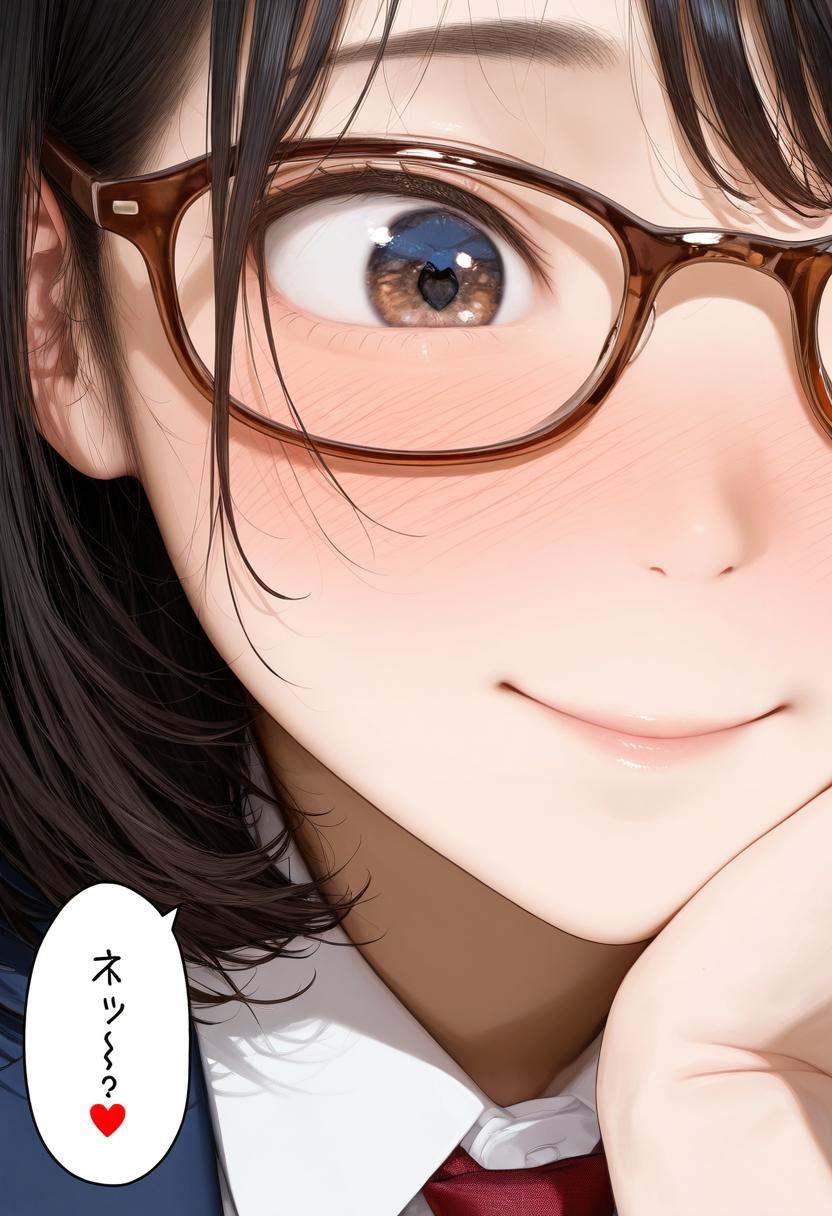 oval_cell,  glasses,  brown-framed eyewear on Tensor.Art