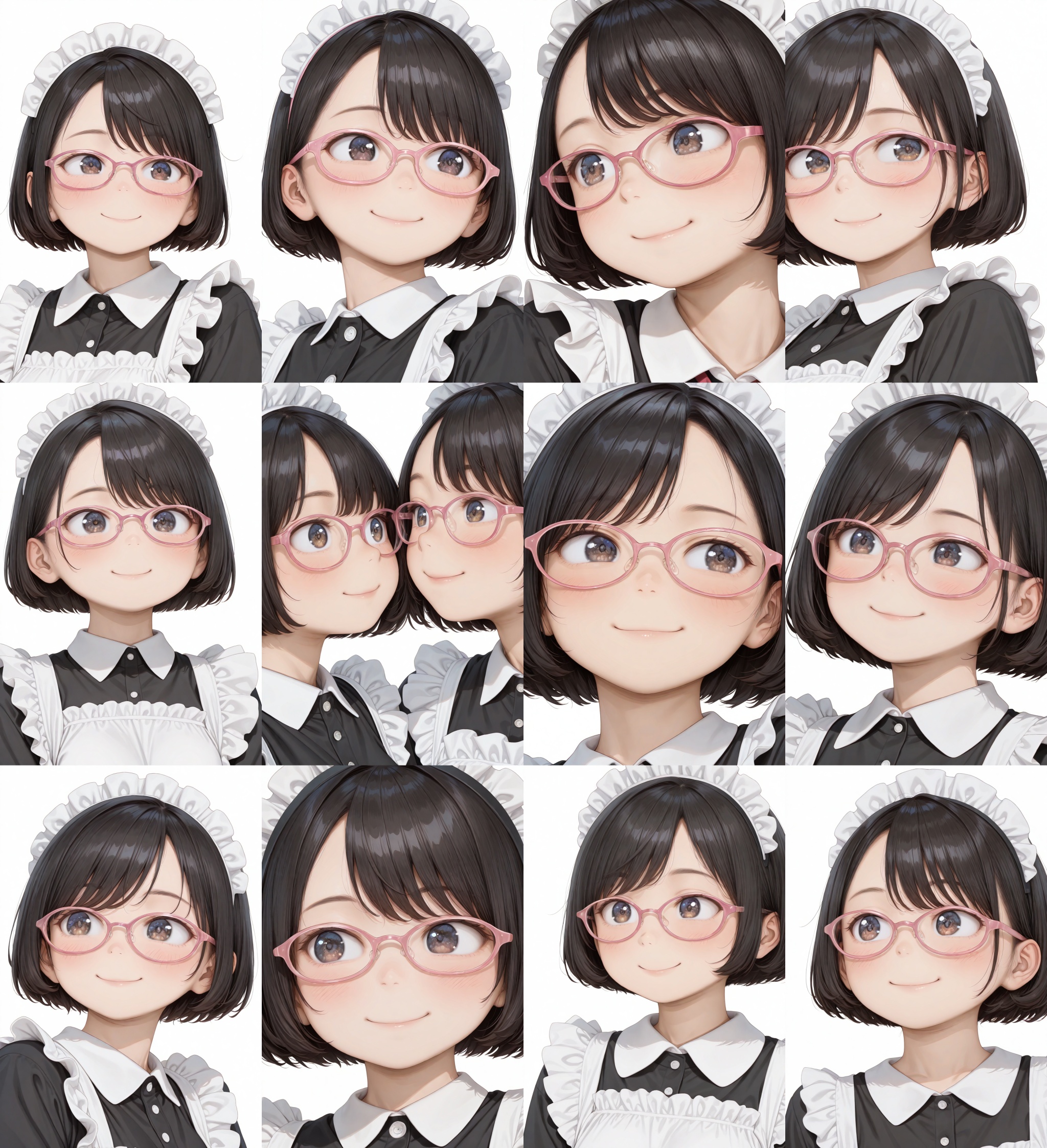 oval_cell,  glasses,  pink-framed eyewear on Tensor.Art