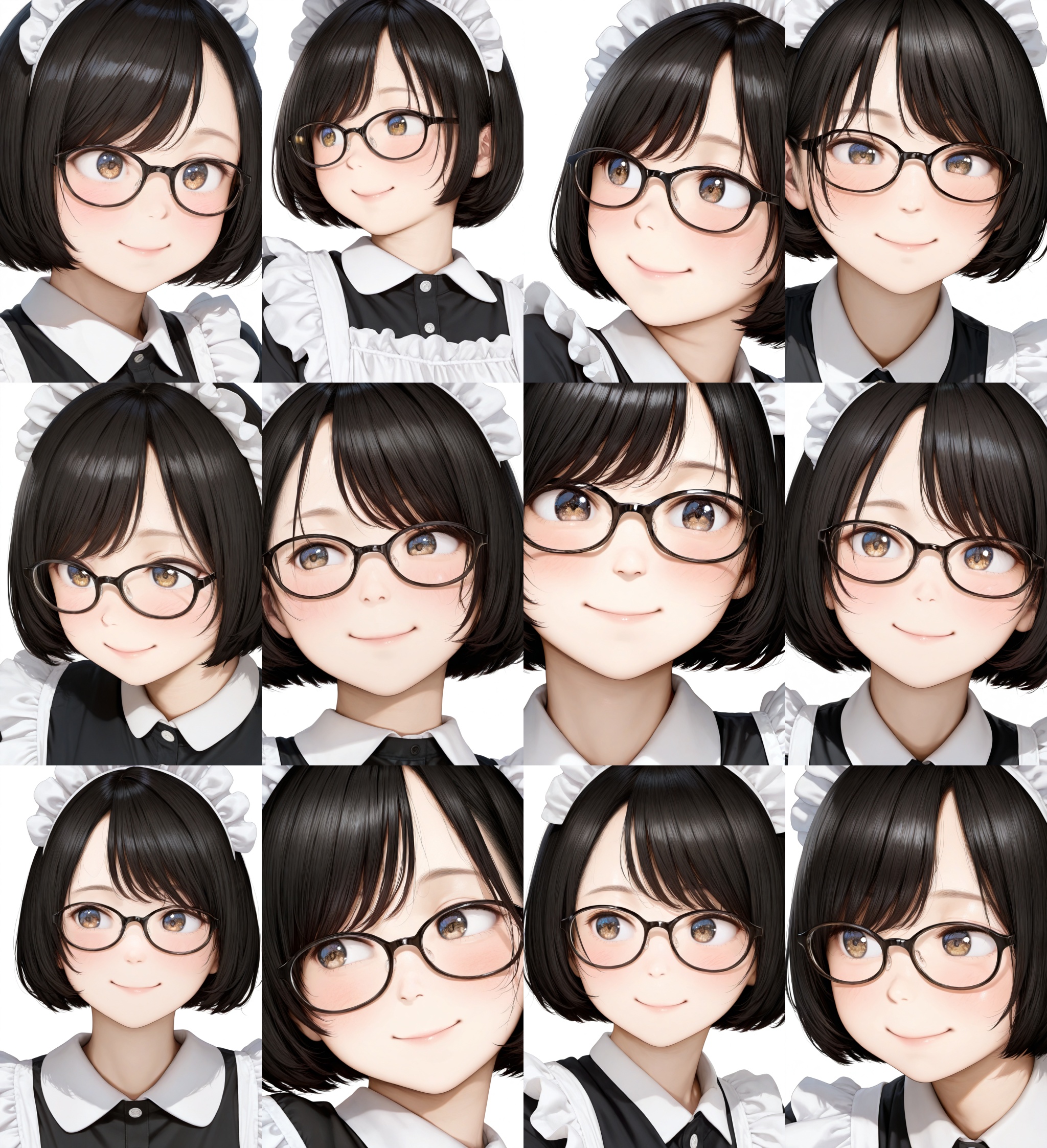 oval_cell,  glasses,  black-framed eyewear on Tensor.Art