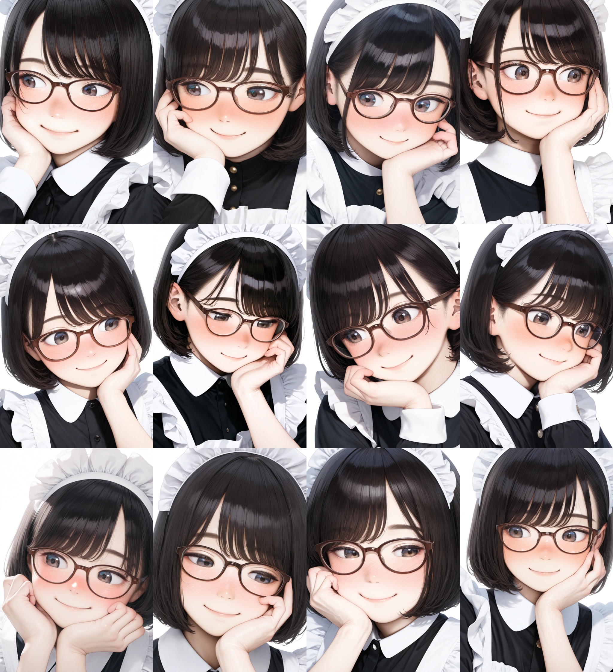 oval_cell,  glasses,  brown-framed eyewear on Tensor.Art