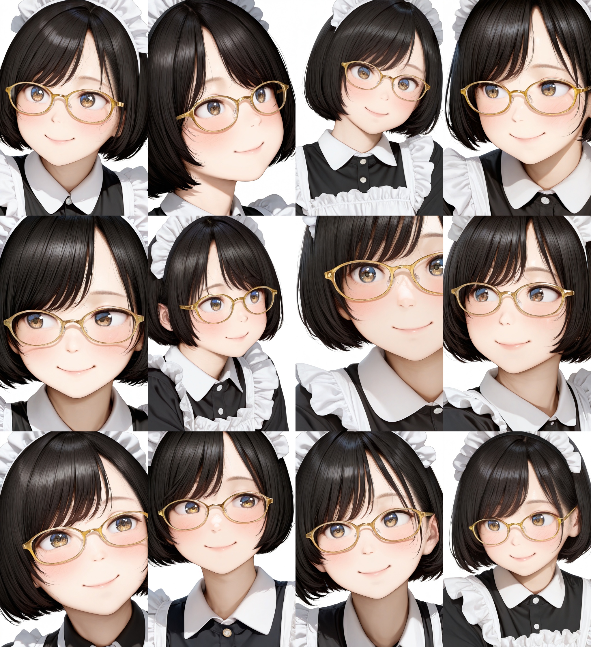 oval_cell,  glasses,  yellow-framed eyewear on Tensor.Art