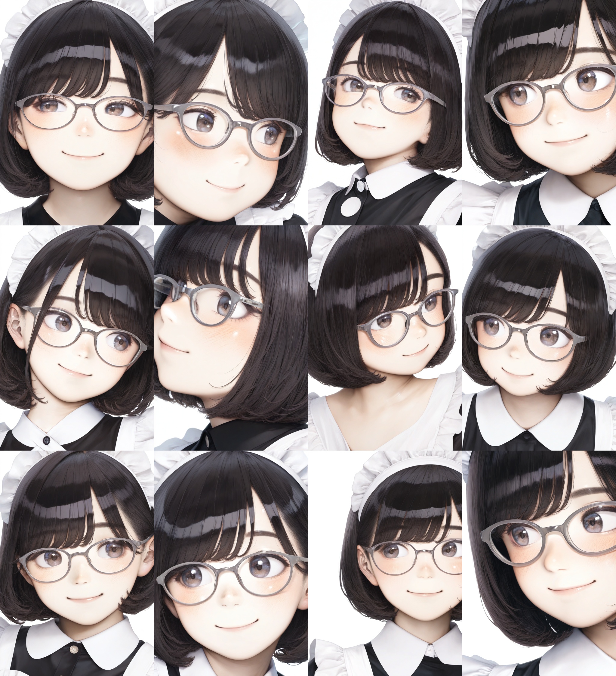 oval_cell,  glasses,  grey-framed eyewear on Tensor.Art