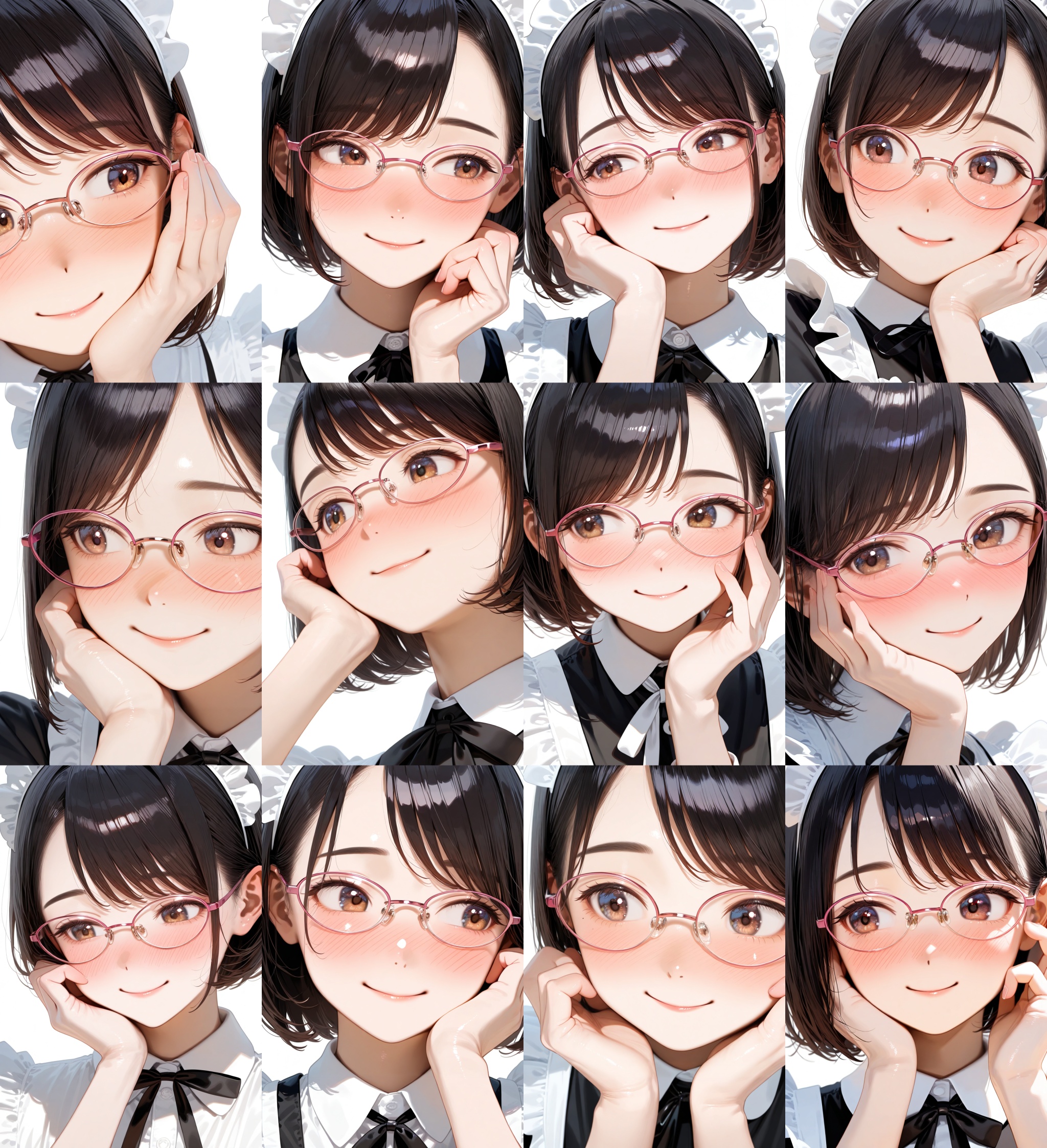 oval_metal2,  glasses,  pink-framed eyewear on Tensor.Art