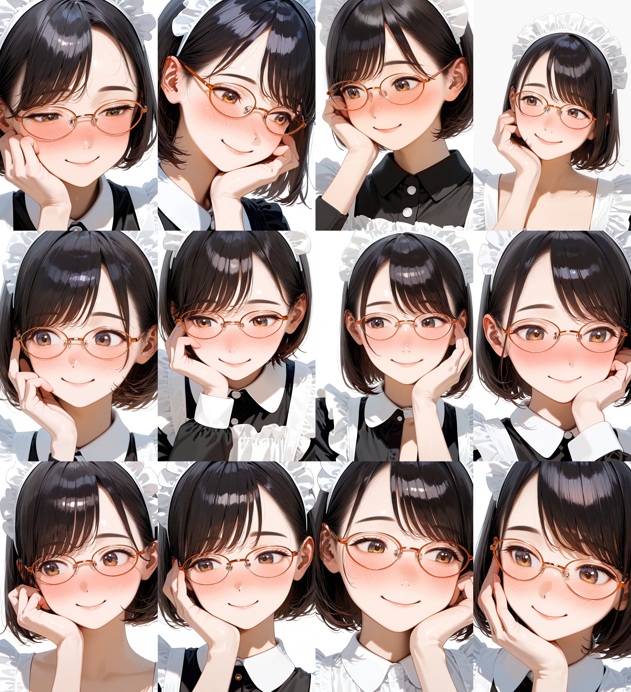 oval_metal2,  glasses,  orange-framed eyewear on Tensor.Art
