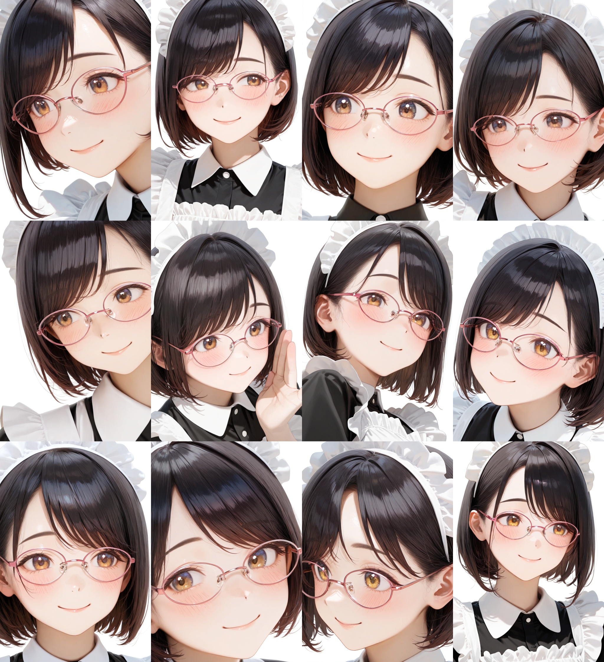 oval_metal2,  glasses,  pink-framed eyewear on Tensor.Art