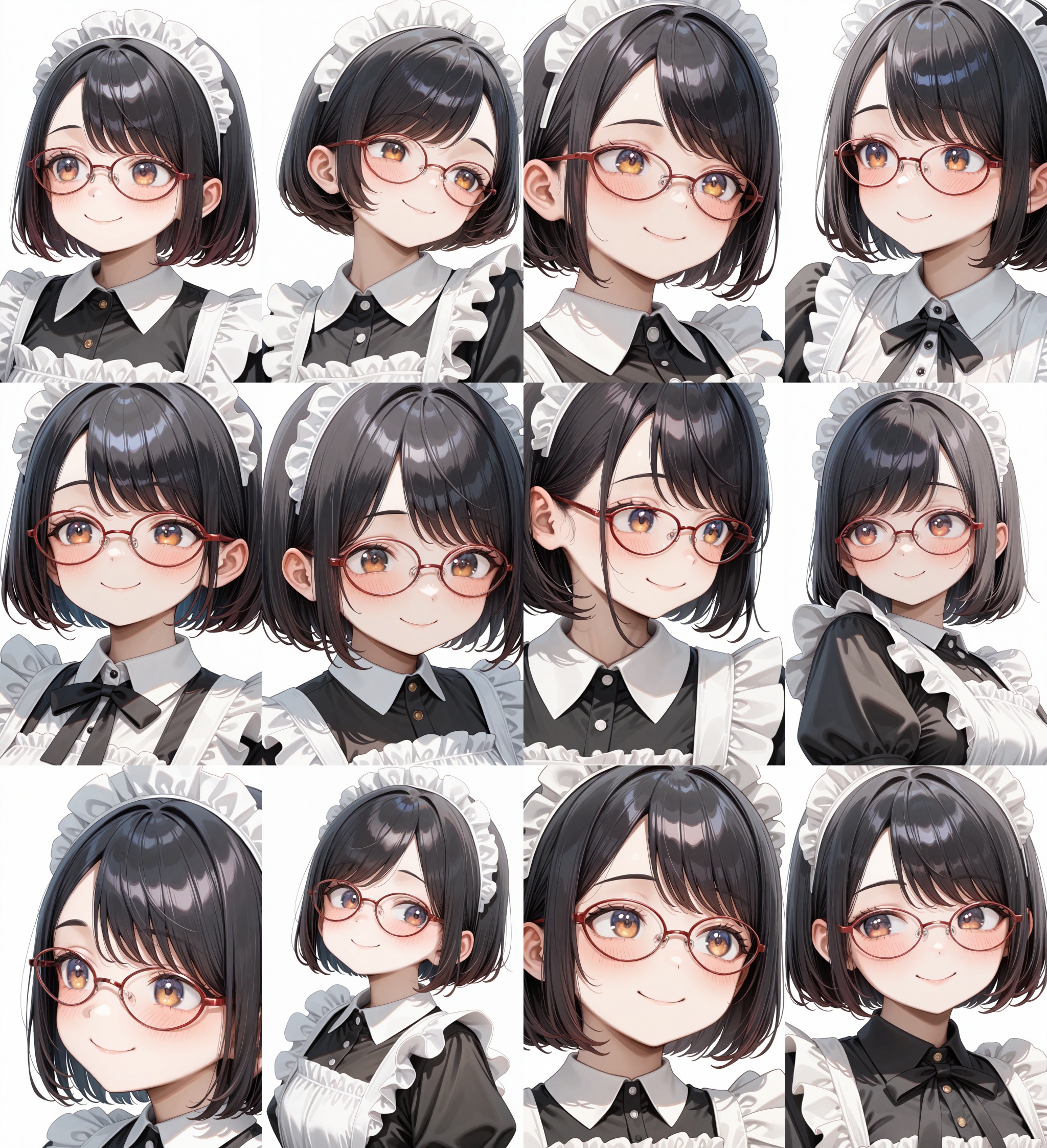 oval_metal2,  glasses,  red-framed eyewear on Tensor.Art