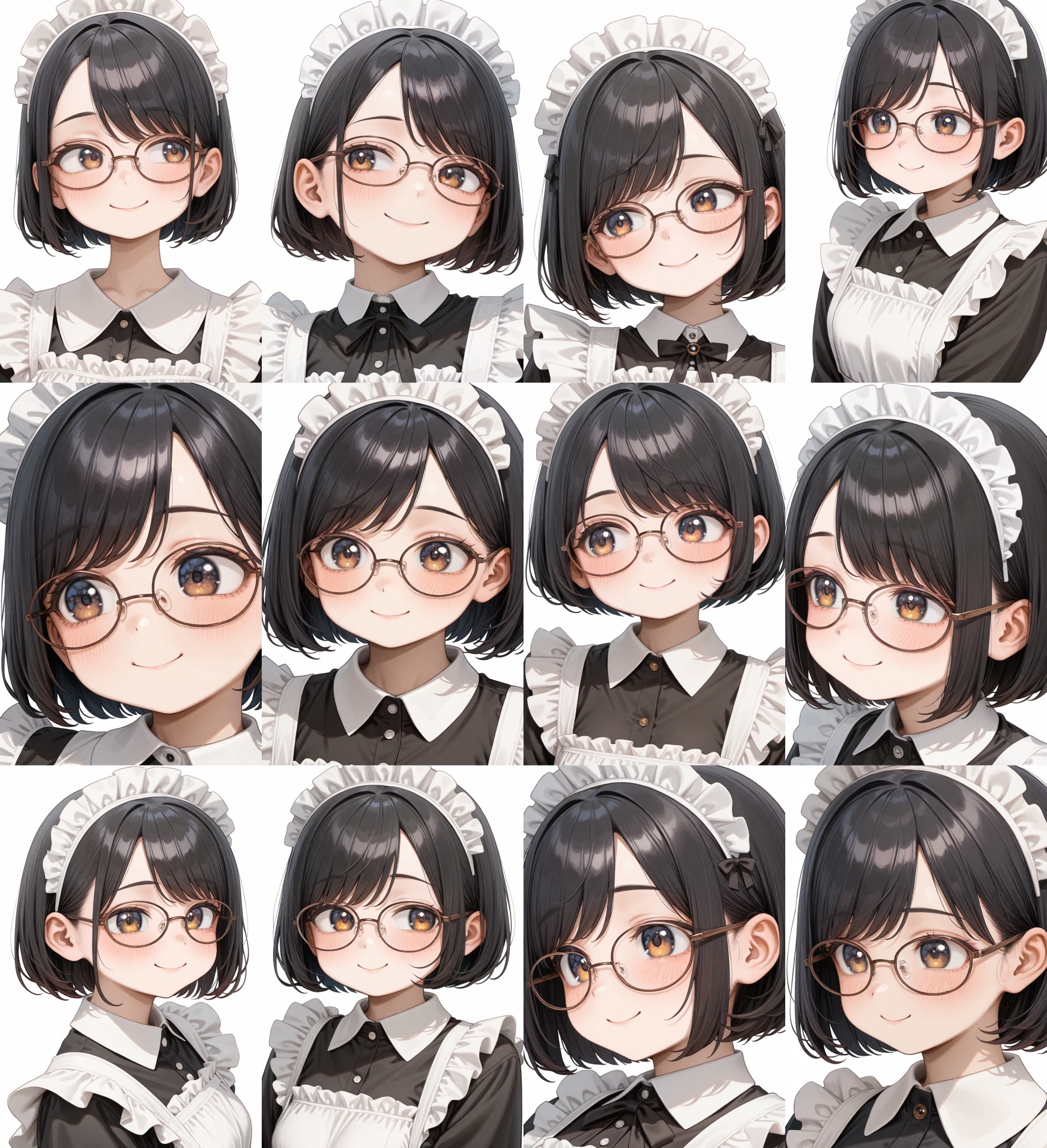 oval_metal1,  glasses,  brown-framed eyewear on Tensor.Art