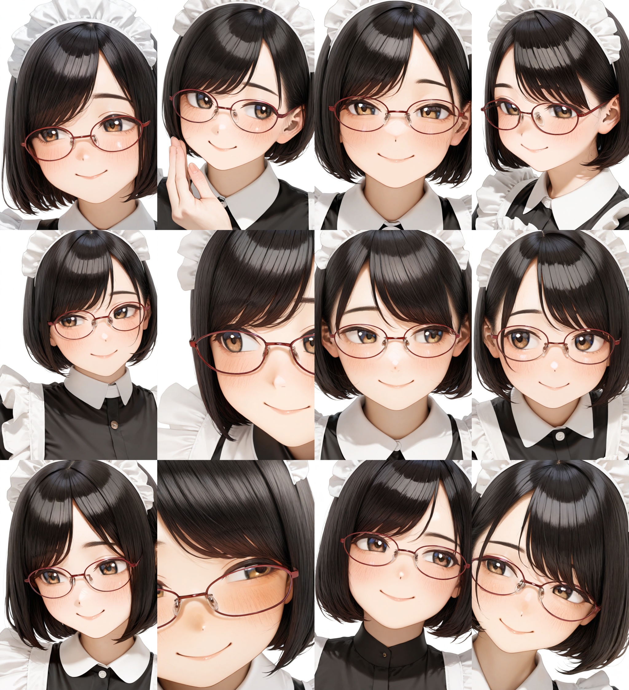 oval_metal1,  glasses,  red-framed eyewear on Tensor.Art