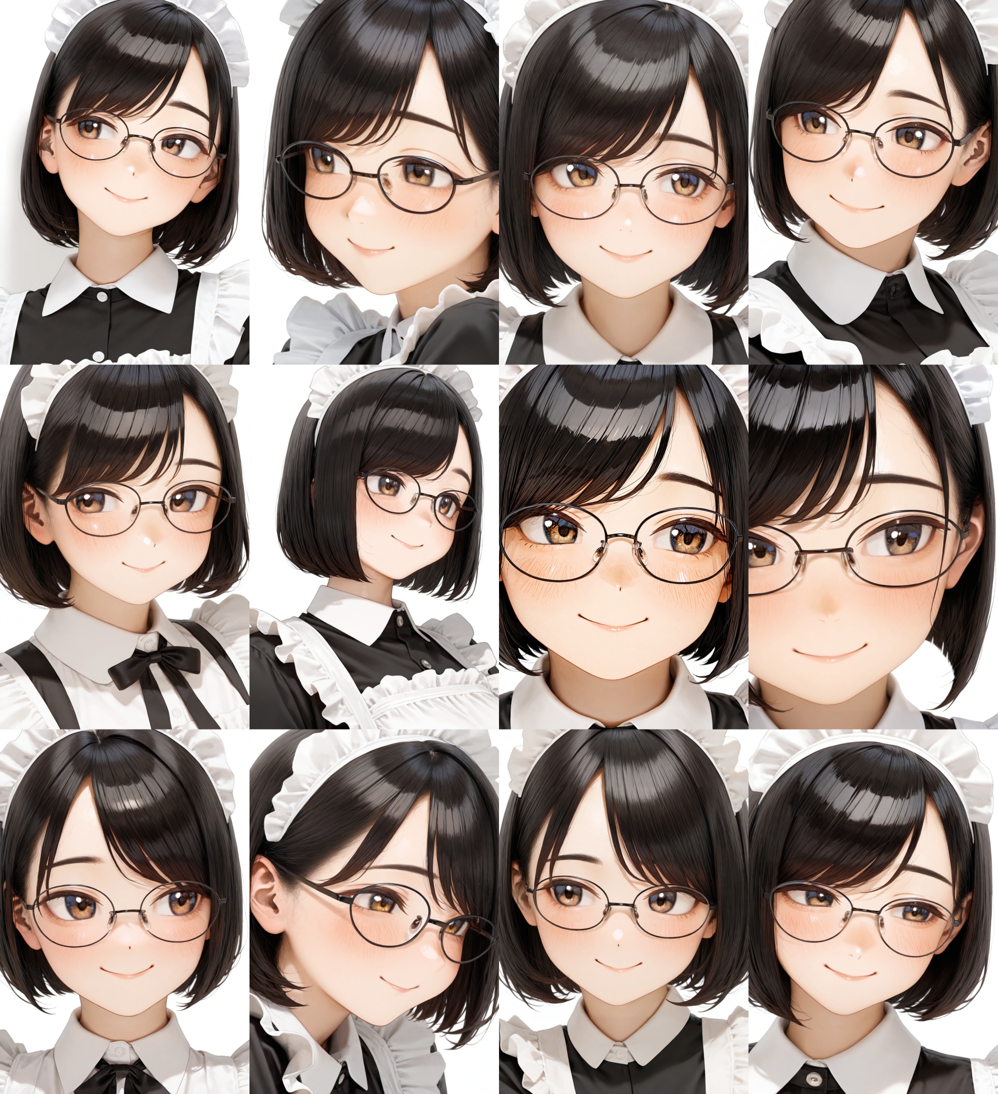 oval_metal1,  glasses,  black-framed eyewear on Tensor.Art