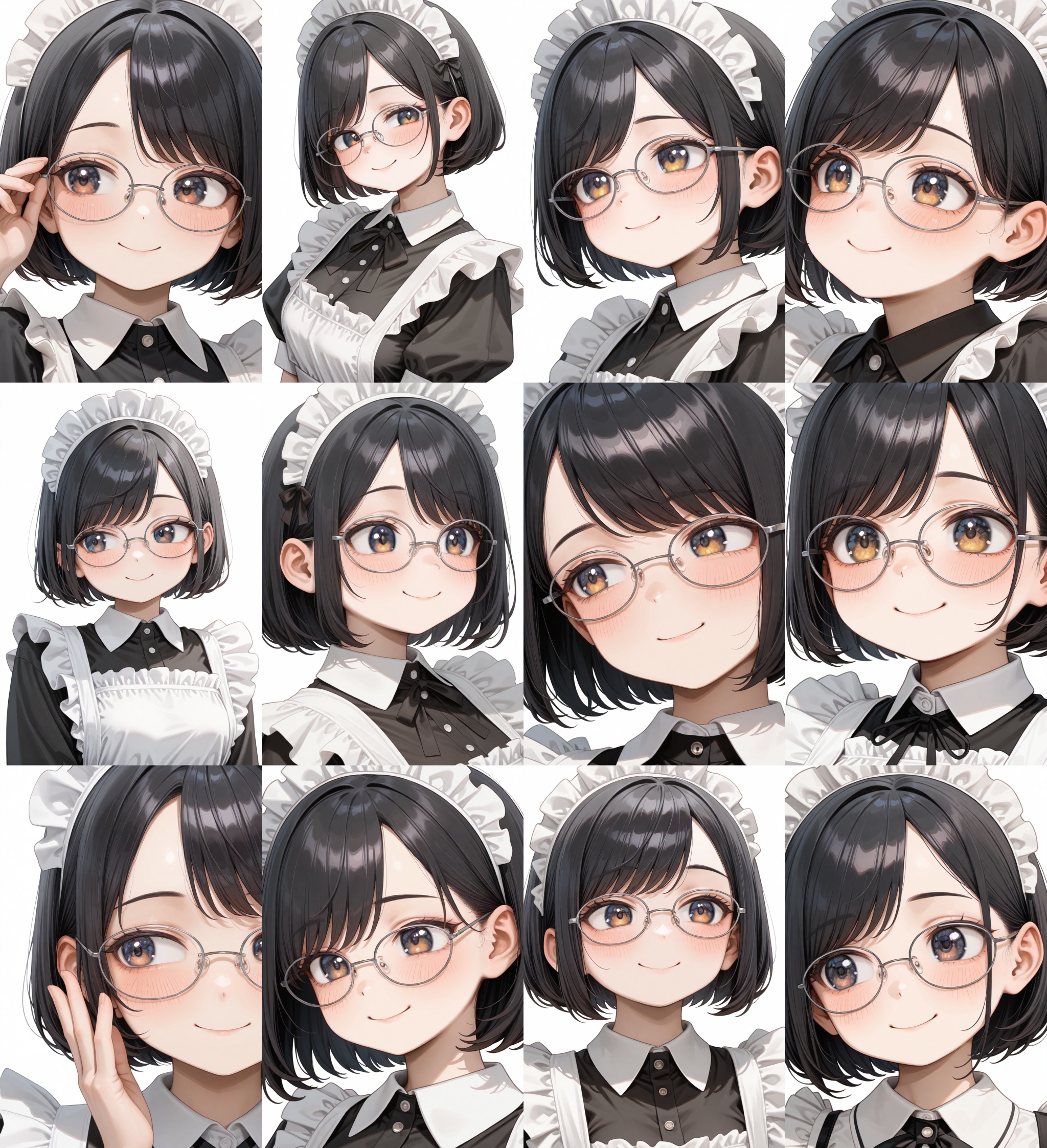 oval_metal1,  glasses,  grey-framed eyewear on Tensor.Art