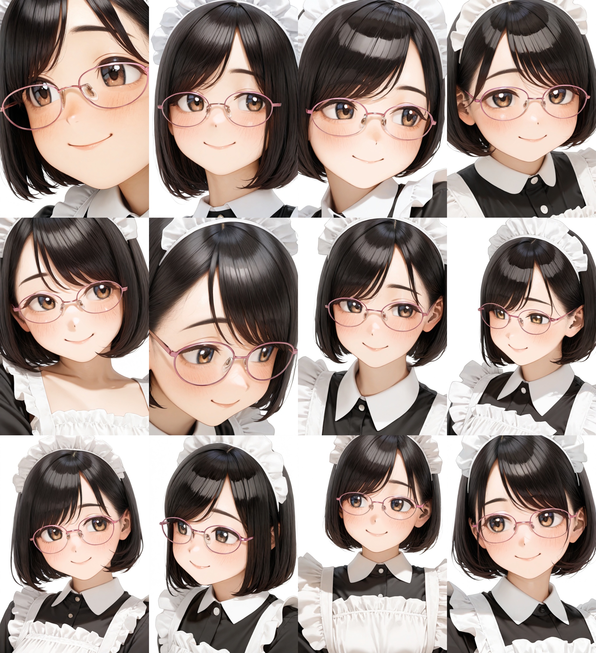 oval_metal1,  glasses,  pink-framed eyewear on Tensor.Art