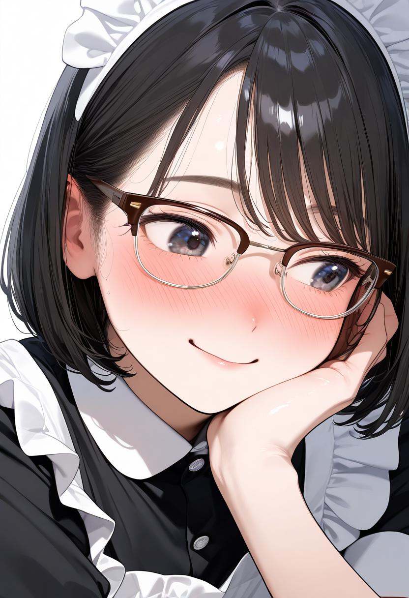sirmont16A,  glasses,  brown-framed eyewear on Tensor.Art